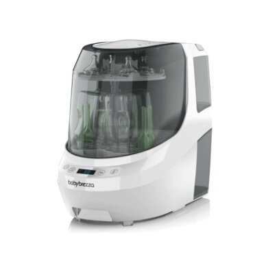 BABY BREZZA BUTELIUKŲ PLOVYKLA WASHER PRO SU STERILIZAVIMO IR DŽIOVINIMO FUNKCIJA WHITE