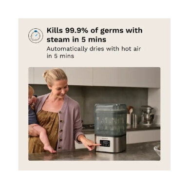 BABY BREZZA ITIN GREITAS 10 MIN. STERILIZATORIUS-DŽIOVINTUVAS SUPERQUICK, NERŪDYJANČIO PLIENO 4 BABY BREZZA ITIN GREITAS 10 MIN. STERILIZATORIUS-DŽIOVINTUVAS SUPERQUICK, NERŪDYJANČIO PLIENO 4