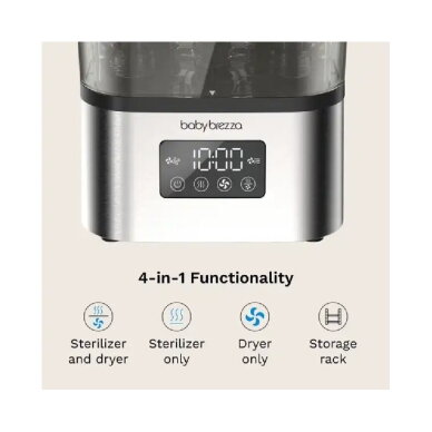 BABY BREZZA ITIN GREITAS 10 MIN. STERILIZATORIUS-DŽIOVINTUVAS SUPERQUICK, NERŪDYJANČIO PLIENO 5 BABY BREZZA ITIN GREITAS 10 MIN. STERILIZATORIUS-DŽIOVINTUVAS SUPERQUICK, NERŪDYJANČIO PLIENO 5