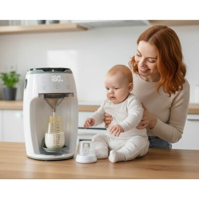 BABYCCINO Pieno Mišinio Ruošimo Aparatas - Baltas 1 BABYCCINO Pieno Mišinio Ruošimo Aparatas - Baltas 1