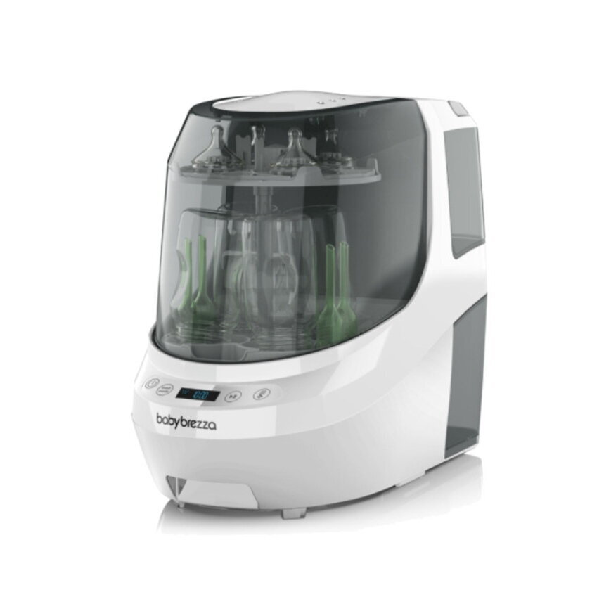 BABY BREZZA BUTELIUKŲ PLOVYKLA WASHER PRO SU STERILIZAVIMO IR DŽIOVINIMO FUNKCIJA WHITE