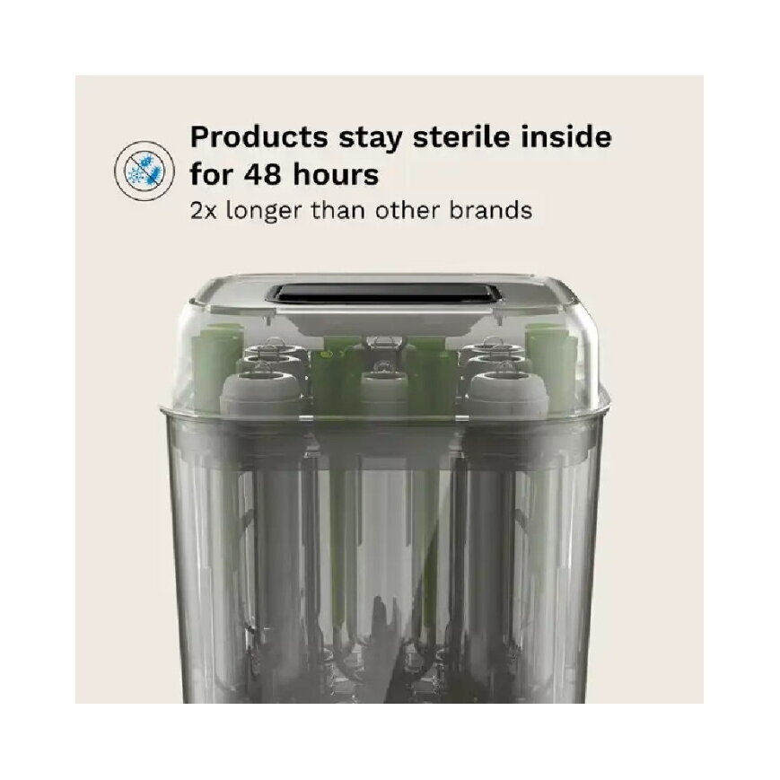 BABY BREZZA ITIN GREITAS 10 MIN. STERILIZATORIUS-DŽIOVINTUVAS SUPERQUICK, NERŪDYJANČIO PLIENO 7