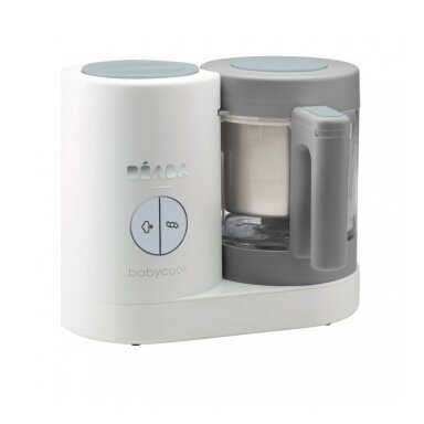 BEABA BABYCOOK TRINTUVAS-GARINTUVAS NEO, GREY/WHITE BEABA BABYCOOK TRINTUVAS-GARINTUVAS NEO, GREY/WHITE