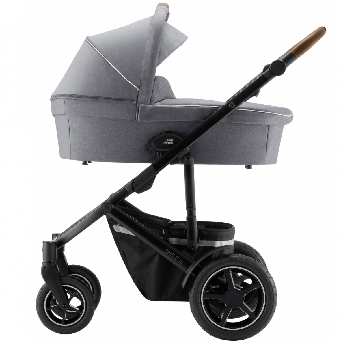 Britax Romer Smile III, Nordic Grey universalus vežimėlis 2in1 Britax Romer Smile III, Nordic Grey universalus vežimėlis 2in1
