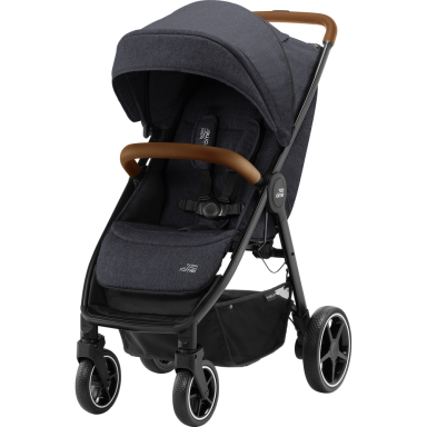 Britax Römer B-AGILE R Black Shadow/Brown sportinis vežimėlis Britax Römer B-AGILE R Black Shadow/Brown sportinis vežimėlis