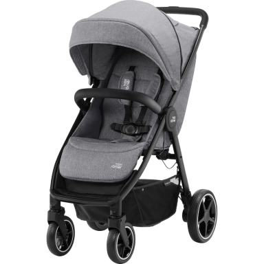 Britax Römer B-AGILE R Elephant Grey/Black sportinis vežimėlis Britax Römer B-AGILE R Elephant Grey/Black sportinis vežimėlis