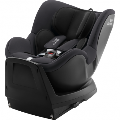 BRITAX DUALFIX PLUS Midnight Grey Automobilinė Kėdutė BRITAX DUALFIX PLUS Midnight Grey Automobilinė Kėdutė