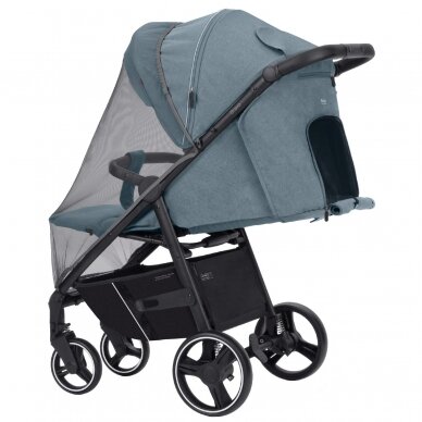 CARRELLO Bravo 2023 Pure Black Sportinis vežimėlis 4