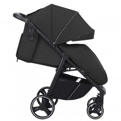 CARRELLO Bravo 2023 Pure Black Sportinis vežimėlis 1 CARRELLO Bravo 2023 Pure Black Sportinis vežimėlis 1