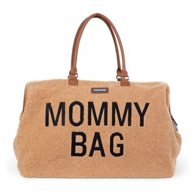 CHILDHOME mamos reikmenų krepšys MOMMY BAG, TEDDY BEIGE CHILDHOME mamos reikmenų krepšys MOMMY BAG, TEDDY BEIGE