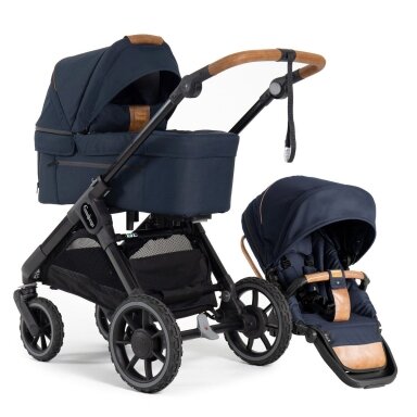 Emmaljunga Sento Max Outdoor Dark Navy 2in1 Universalus vežimėlis
