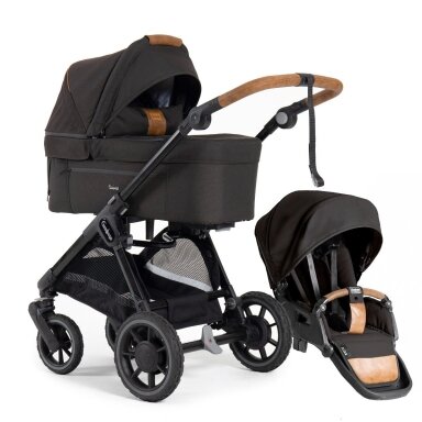 Emmaljunga Sento Outdoor Brown 2in1 Universalus vežimėlis