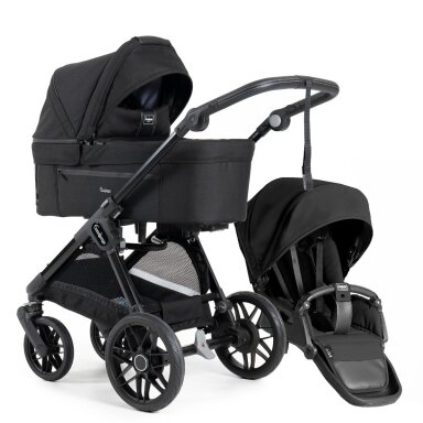 Emmaljunga Sento Pro Urban Black 2in1 Universalus vežimėlis Emmaljunga Sento Pro Urban Black 2in1 Universalus vežimėlis
