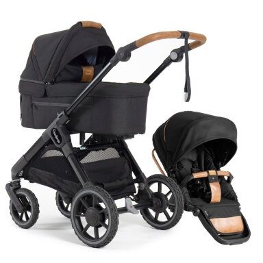 Emmaljunga Sento Max Outdoor Black 2in1 Universalus vežimėlis