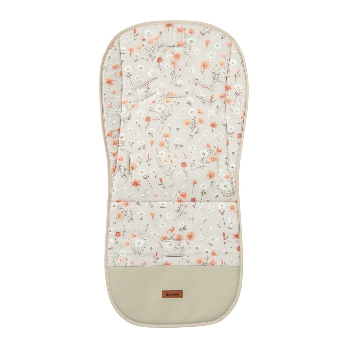 Įklotas į vežimėlį VELVET Bloom beige