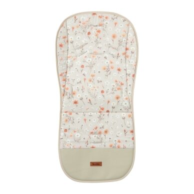 Įklotas į vežimėlį VELVET Bloom beige Įklotas į vežimėlį VELVET Bloom beige