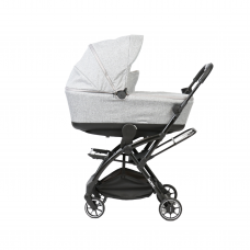 Leclerc Baby Influencer Grey melange 2in1 Universalus vežimėlis