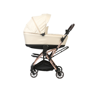 Leclerc Baby Influencer Sand chocolate 2in1 Universalus vežimėlis Leclerc Baby Influencer Sand chocolate 2in1 Universalus vežimėlis