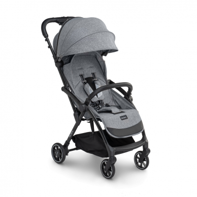 Leclerc Baby Influencer Grey melange 2in1 Universalus vežimėlis 3