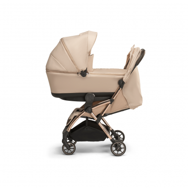 Leclerc Baby Influencer Sand chocolate 2in1 Universalus vežimėlis 1