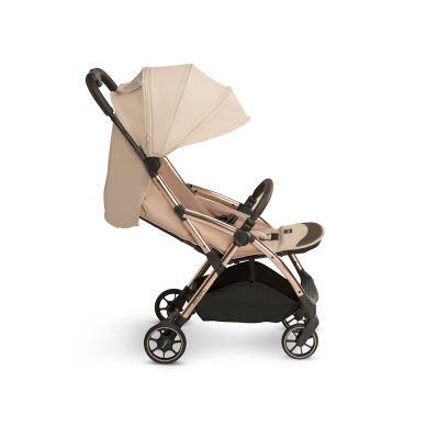 Leclerc Baby Influencer Sand chocolate 2in1 Universalus vežimėlis 3