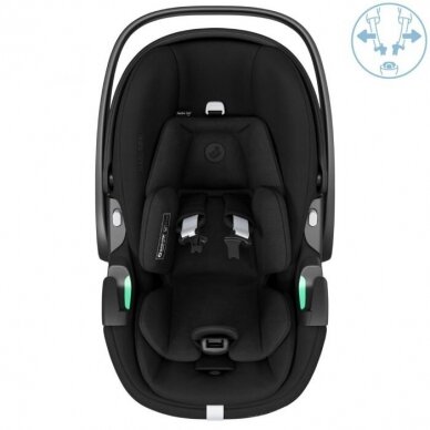 Maxi-Cosi Pebble 360 PRO Essential Black automobilinė kėdutė 3