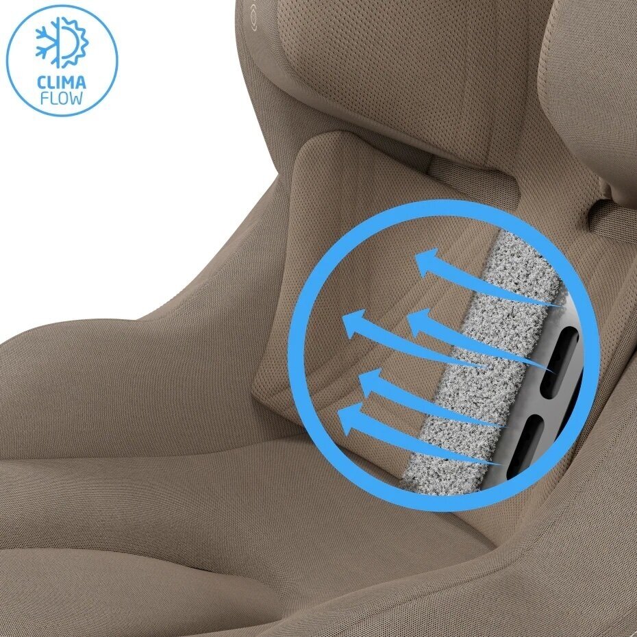 Maxi-Cosi Mica Slide Pro Authentic Truffle Autokėdutė 4 Maxi-Cosi Mica Slide Pro Authentic Truffle Autokėdutė 4