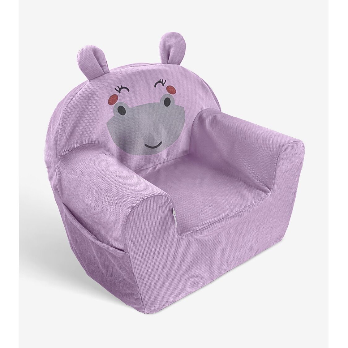 Mini Foteliukas Velvet Hippo