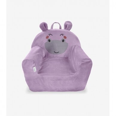 Mini Foteliukas Velvet Hippo 1 Mini Foteliukas Velvet Hippo 1