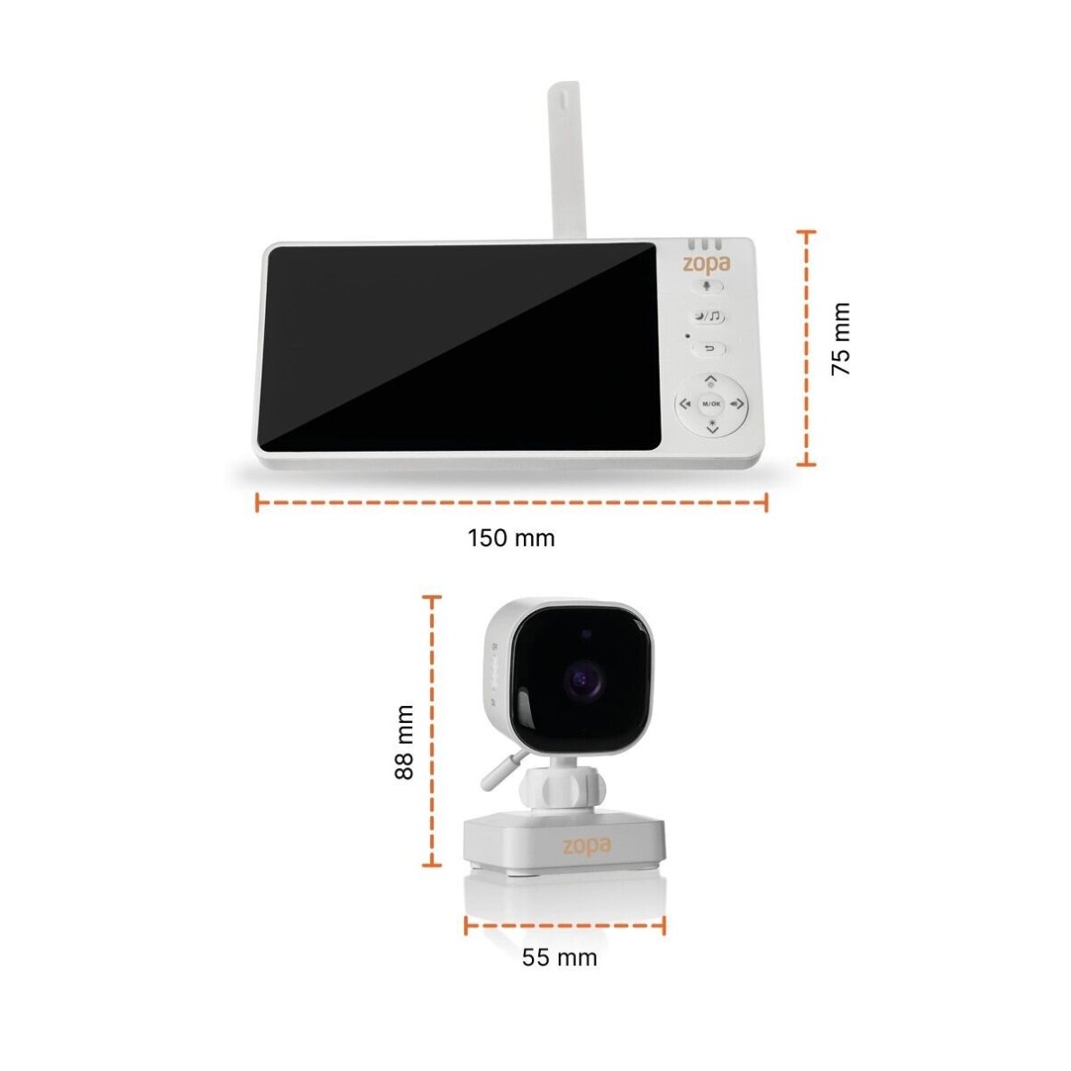 Home & Car Digital Video Monitor pakraunama VIDEO AUKLĖ  15