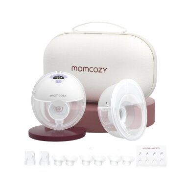 MOMCOZY DVIGUBAS NEŠIOJAMAS BELAIDIS PIENTRAUKIS M5, PURPURINIS