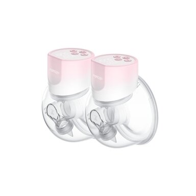 MOMCOZY DVIGUBAS NEŠIOJAMAS BELAIDIS PIENTRAUKIS S12 PRO, ROŽINIS