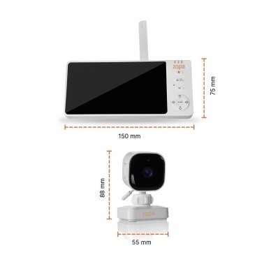 Home & Car Digital Video Monitor pakraunama VIDEO AUKLĖ  15