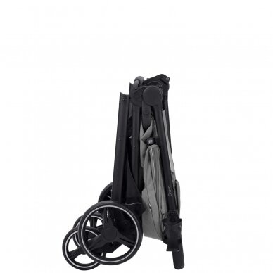 CARRELLO Bravo 2023 Pure Black Sportinis vežimėlis 3