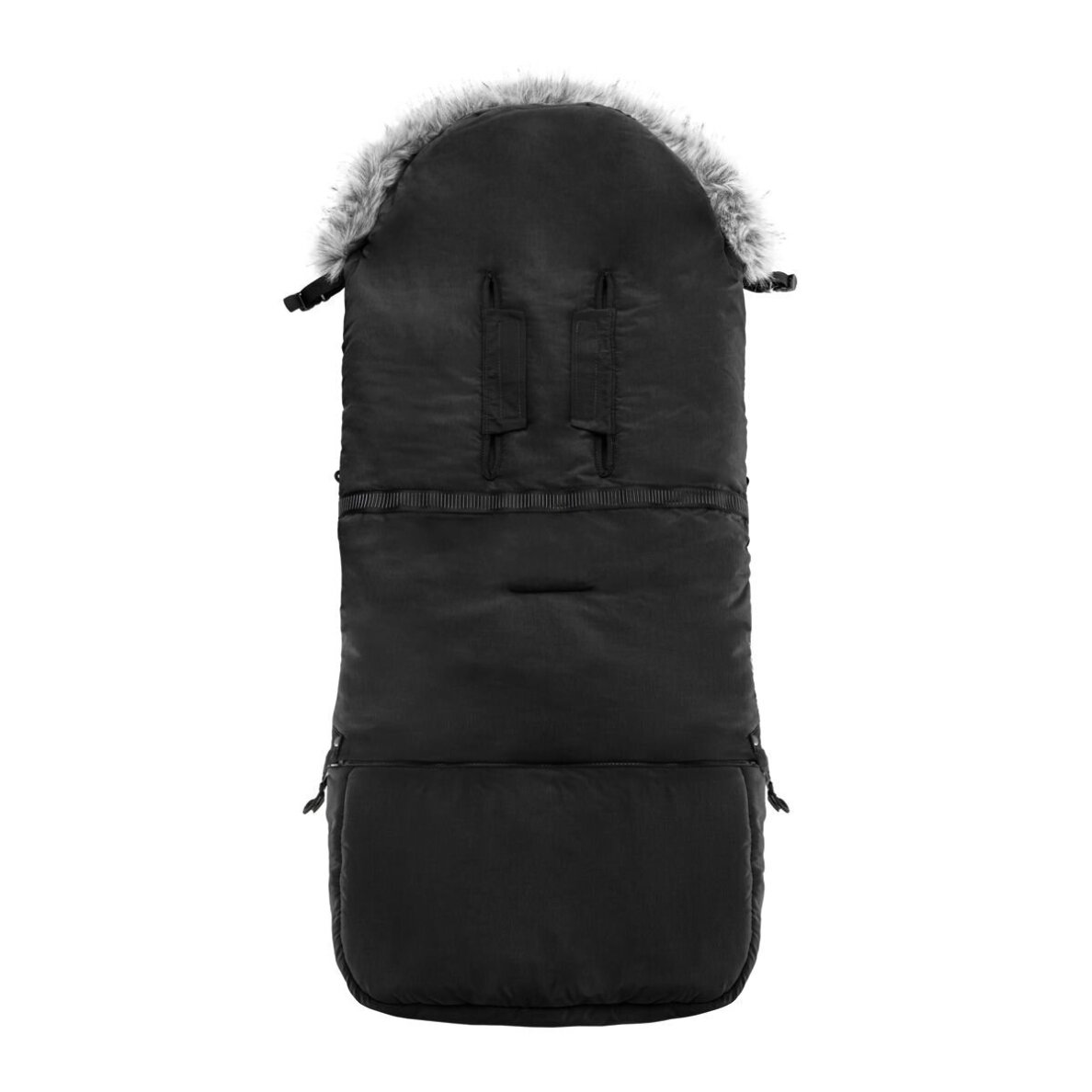Universalus žieminis miegmaišis Fluffy Combi, Night Black 3 Universalus žieminis miegmaišis Fluffy Combi, Night Black 3