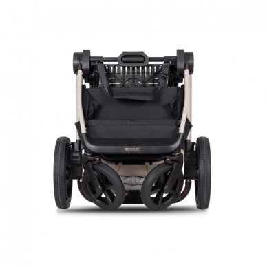 Venicci TINUM UPLINE Slate Grey Universalus vežimėlis 3in1 8