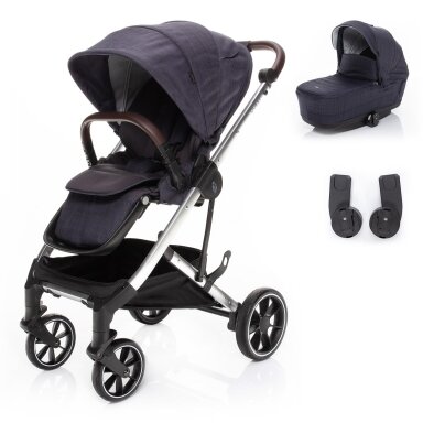 Zopa QUEST Midnight Navy/Silver 2in1 Vežimėlis Zopa QUEST Midnight Navy/Silver 2in1 Vežimėlis