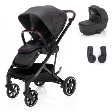 Zopa QUEST Vulcan Black/Black 2in1 Vežimėlis Zopa QUEST Vulcan Black/Black 2in1 Vežimėlis